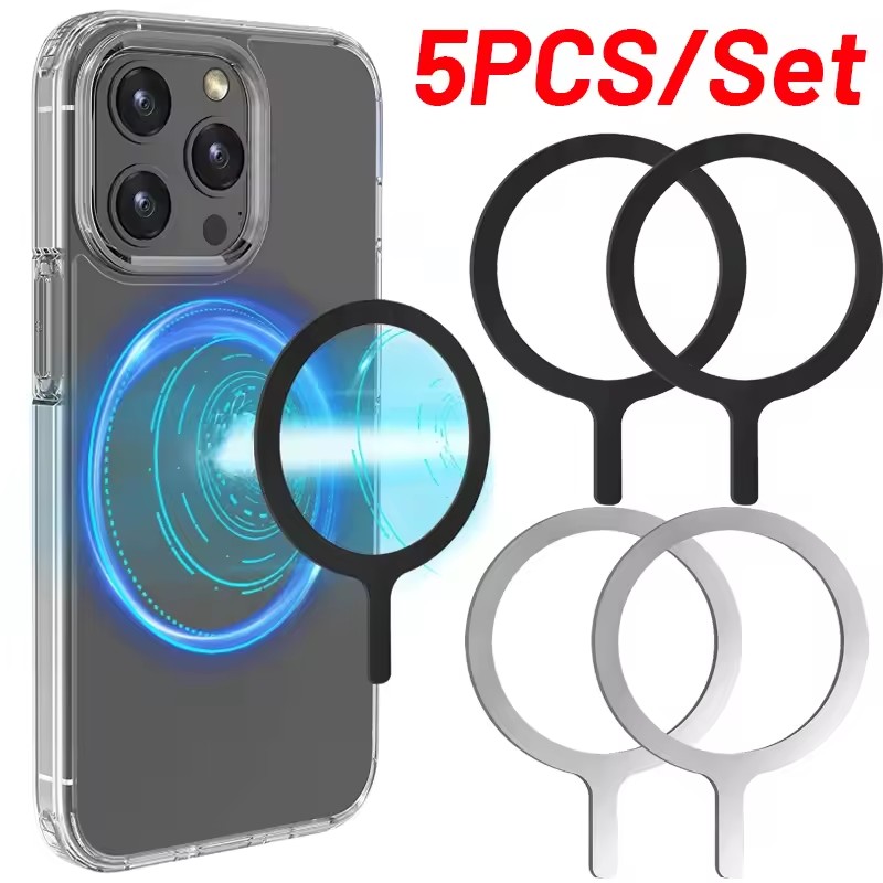 Car Phone Holder - 5-1pcs Sticker Ring For Magsafe Wireless