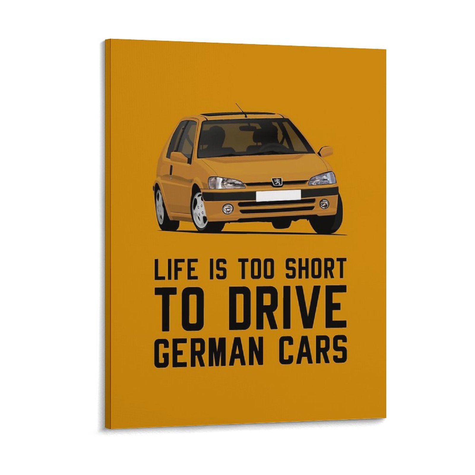 Pug 106 Life Is Too Short To D - Car Mirror 评论和价格
