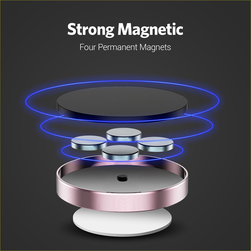 360 Degrees Magnetic Car Phone - Car Phone Holder 评论和价格