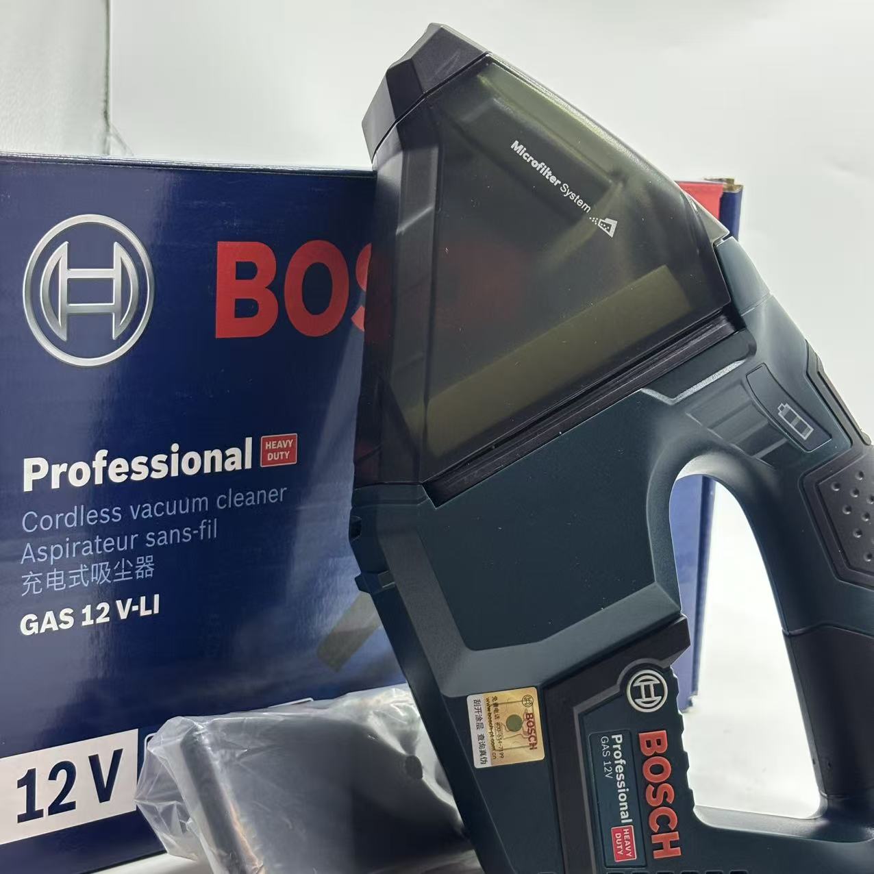 Bosch GAS 12V-LI Professional  - Car Vacuum 评论和价格