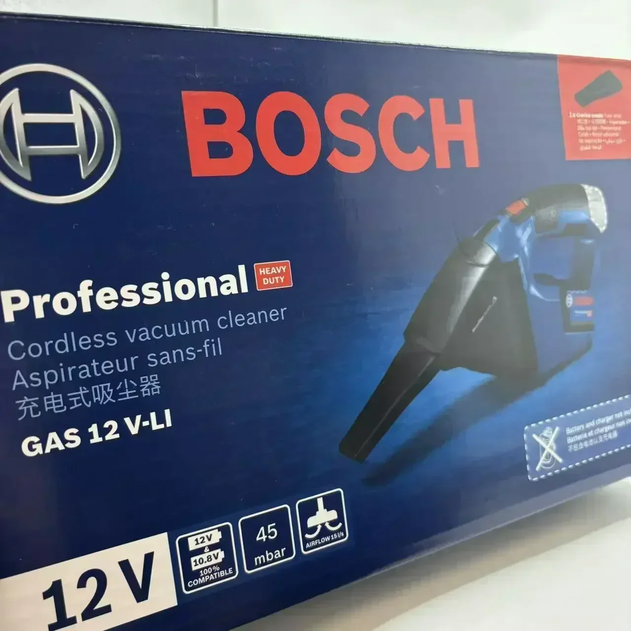 Bosch GAS 12V-LI Professional  - Car Vacuum 评论和价格