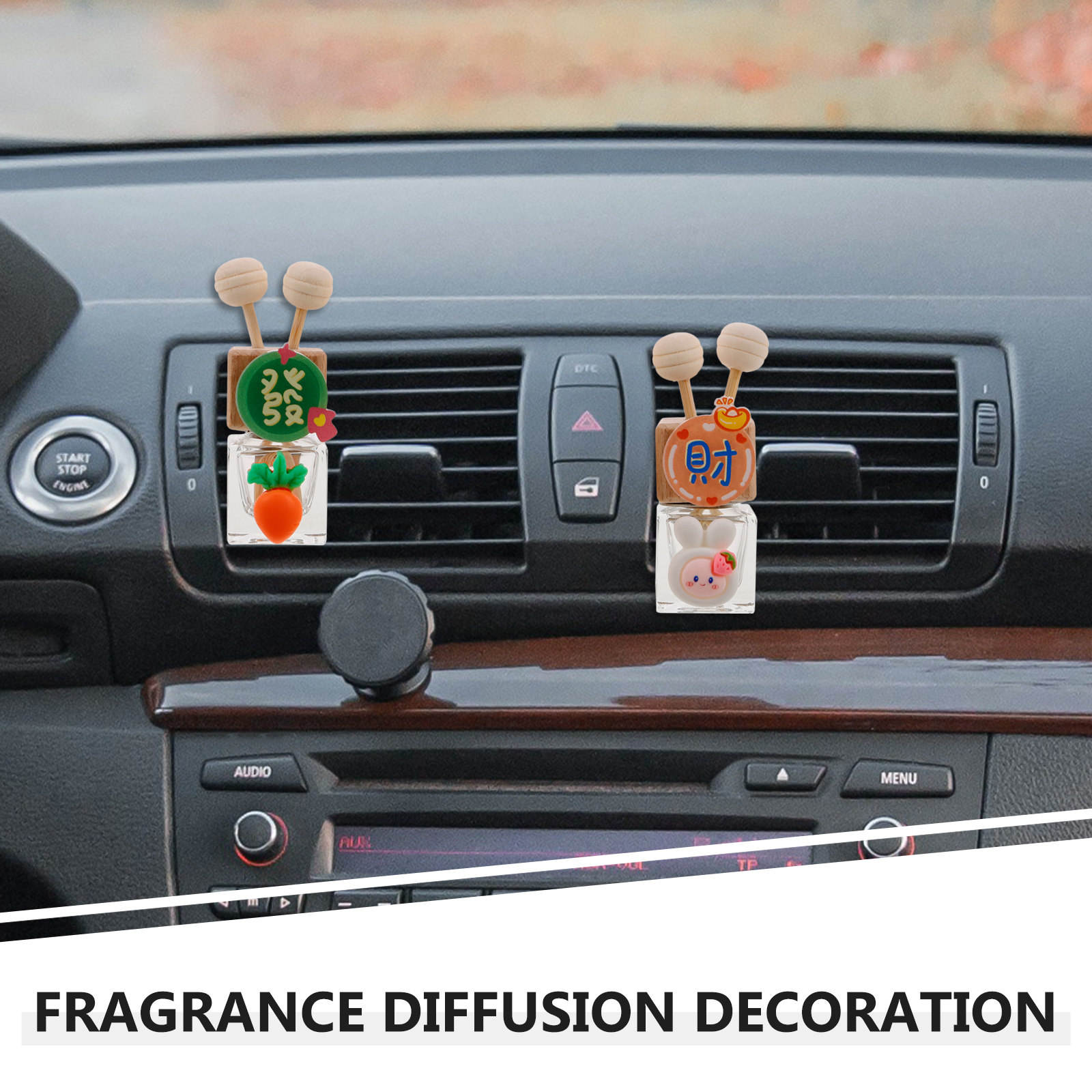 2Pcs Car Essential Oil Diffuse - Car Air Freshener 评论和价格