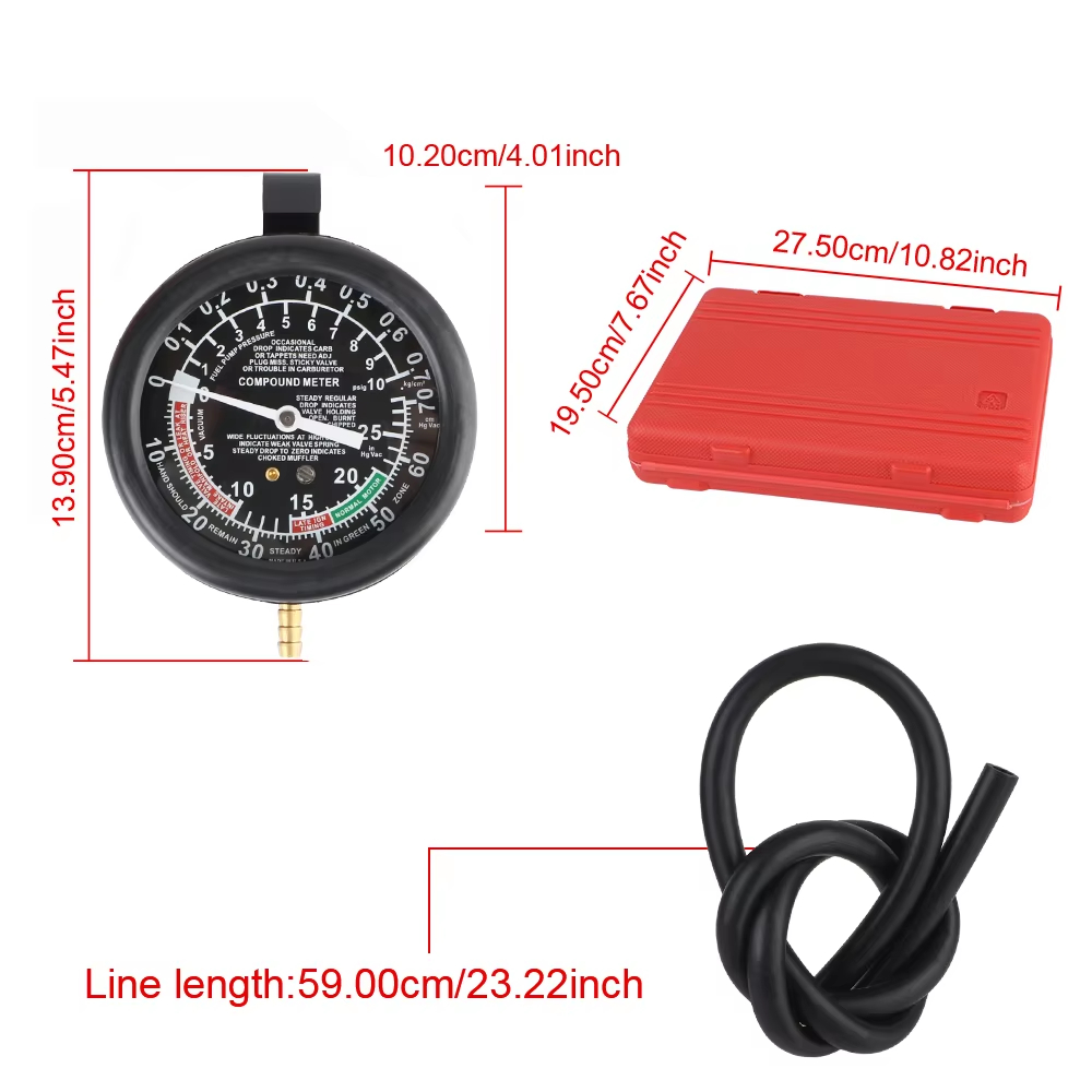 Car Manometer Vacuum Pressure  - Car Vacuum 评论和价格