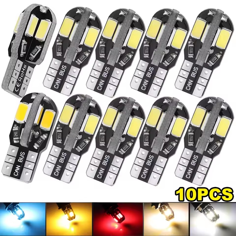 20/10PCS Car Interior Bulb W5W - Car Led Light 评论和价格