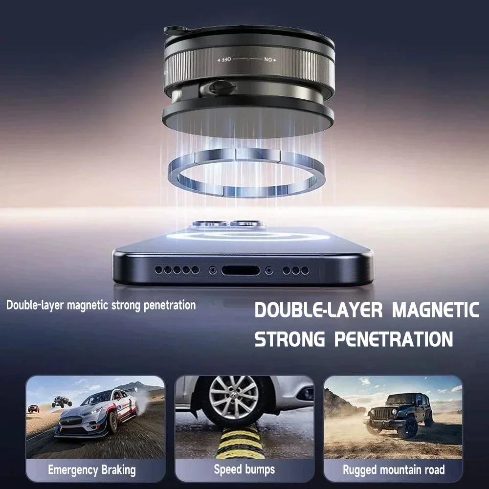 Upgraded 360°Vacuum Magnetic P - Car Phone Holder 评论和价格