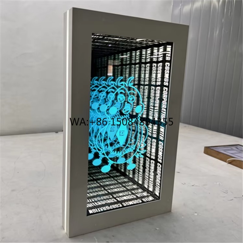LED Infinity 3D Mirror Buildin - Car Mirror 评论和价格