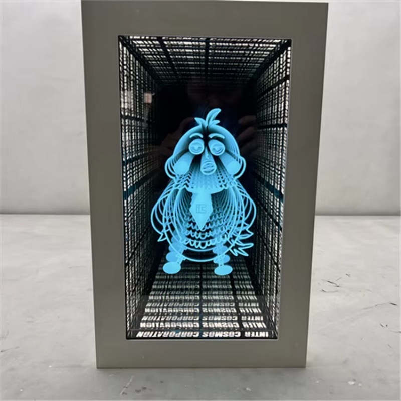 LED Infinity 3D Mirror Buildin - Car Mirror 评论和价格