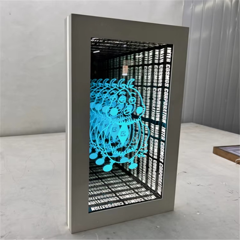 LED Infinity 3D Mirror Buildin - Car Mirror 评论和价格
