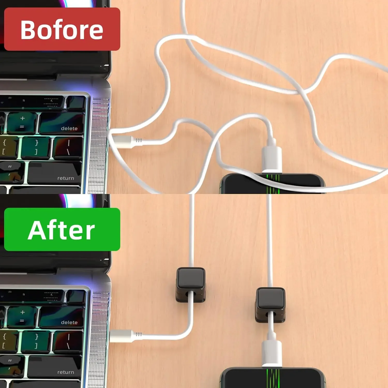 Mini Cable Organizer Holder Ma - Car Organizer 评论和价格