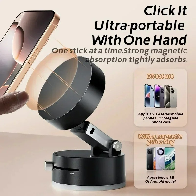 High Performance Magnetic Vacu - Car Phone Holder 评论和价格