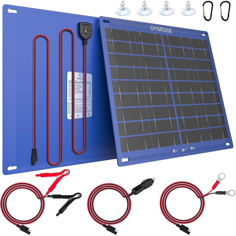 30W Solar Car Battery Charger  - Car Charger 评论和价格