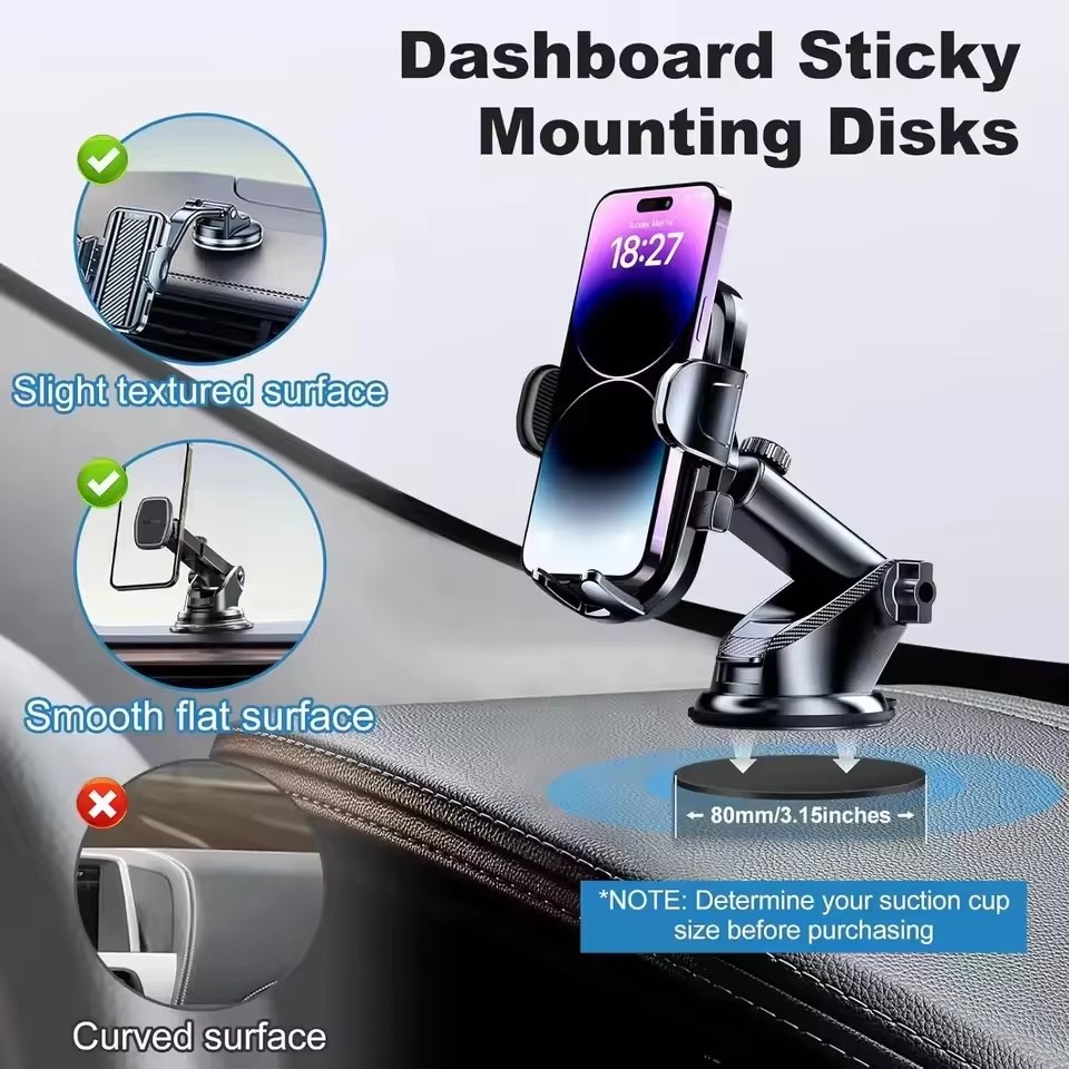 1/10pcs Car Phone Holder Stick - Car Phone Holder 评论和价格