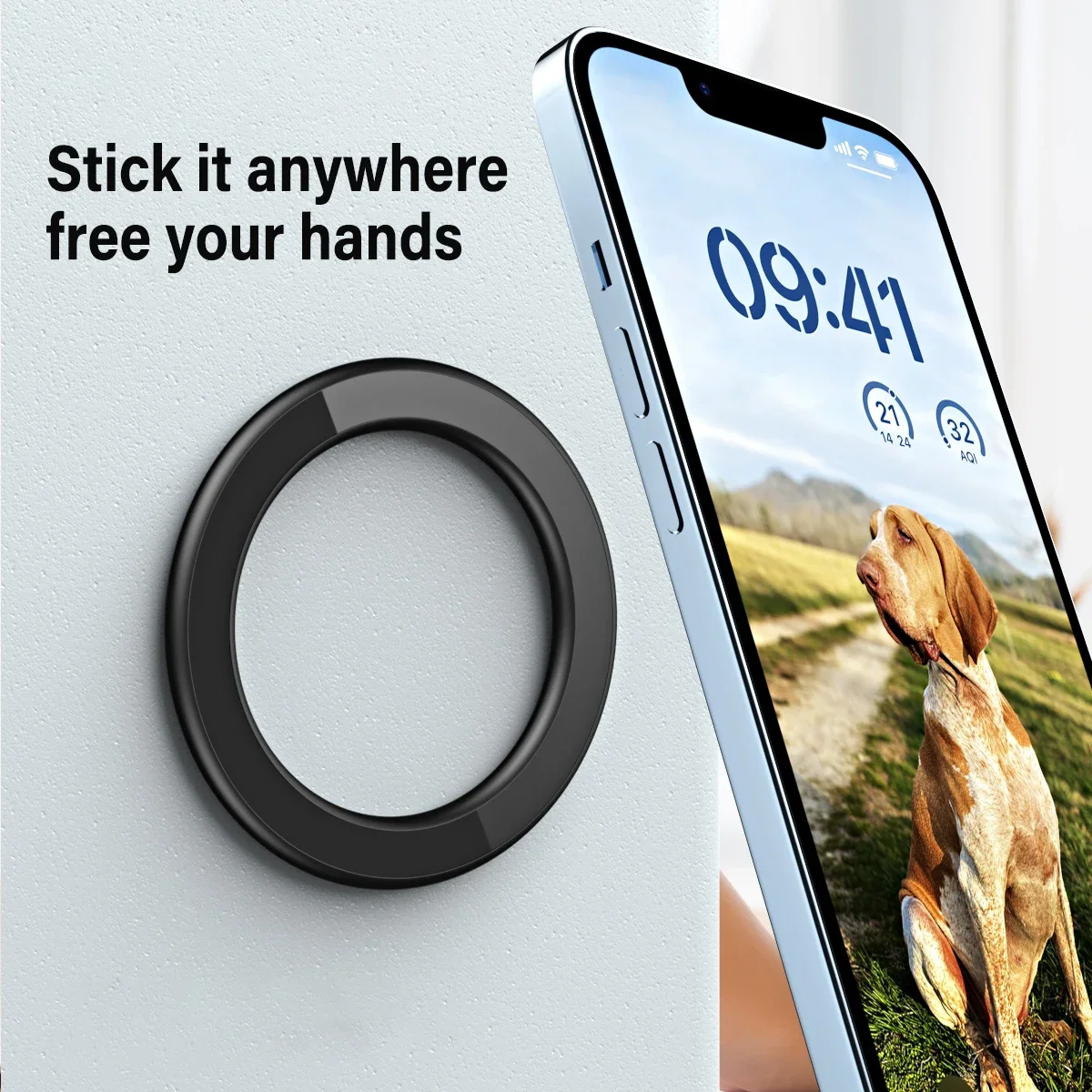 For MagSafe Magnetic Ring Hold - Car Phone Holder 评论和价格