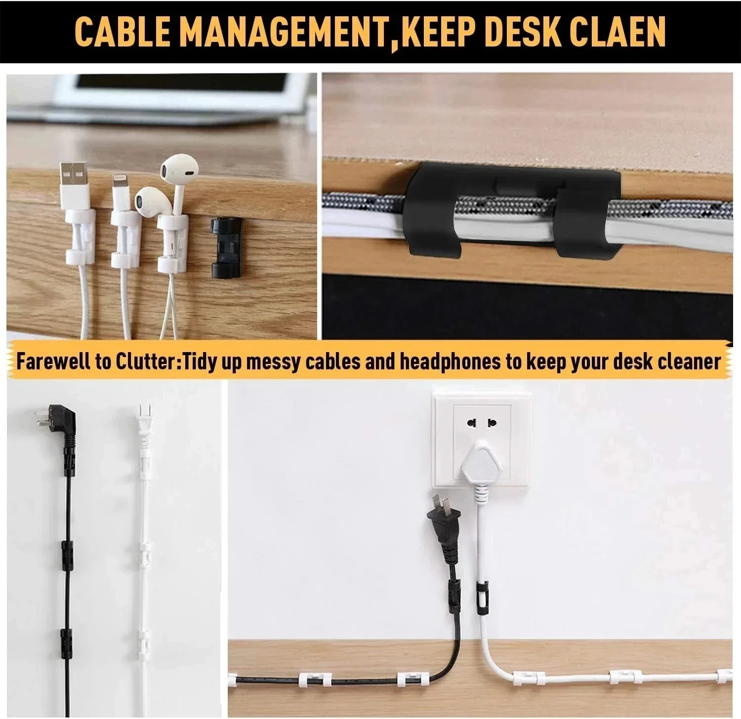 Cable Clips Organizer Drop Wir - Car Organizer 评论和价格