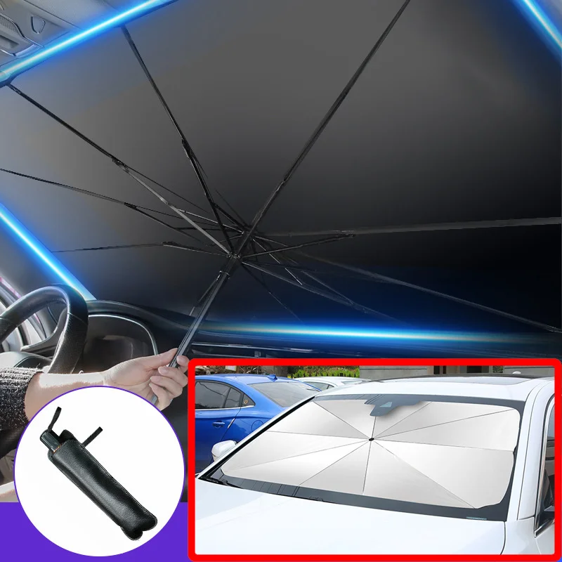 Foldable Car Sun Shade Protect - Windshield Sun Shade 评论和价格