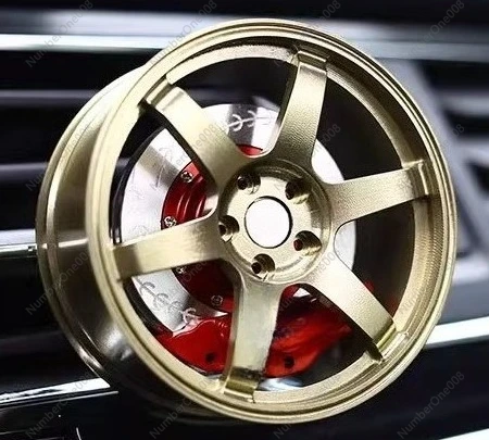 TE37 Wheel Rim Model Car Air F - Car Air Freshener 评论和价格