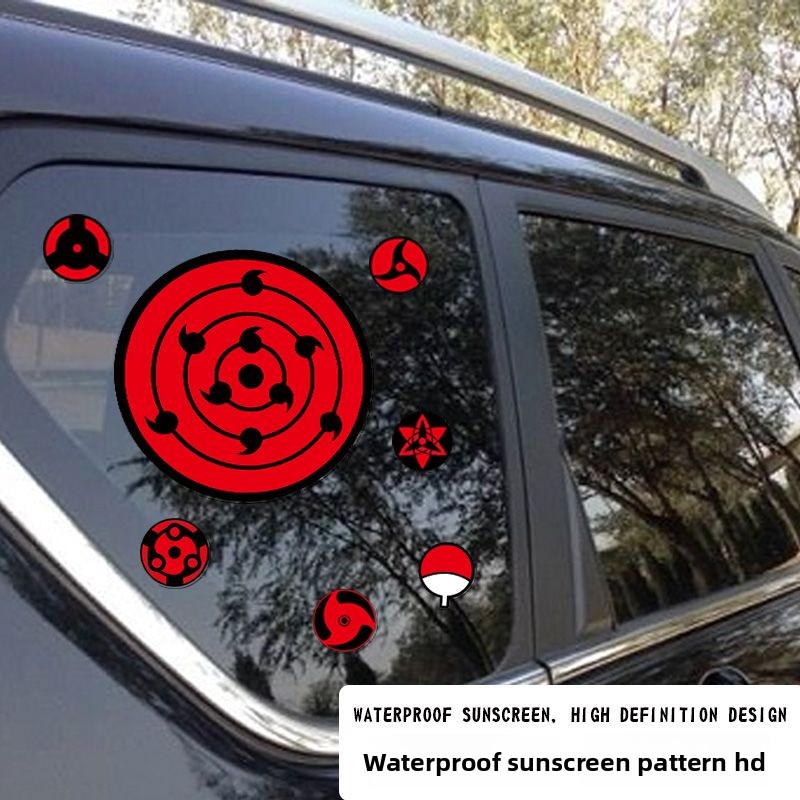 Sharingan Eye Die-cut Sticker  - Car Accessories Japanese 评论和价格