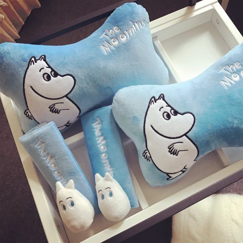 New Cartoon Moomins Popular Ca - Car Seat Cover 评论和价格