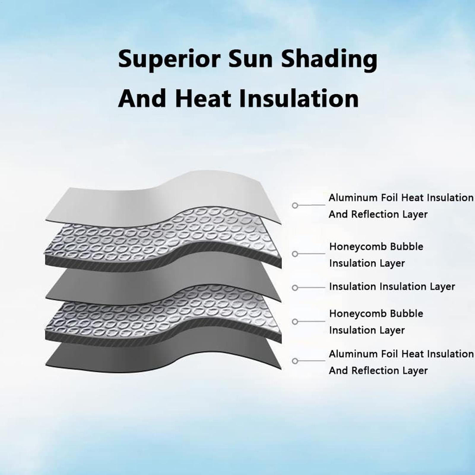 Windshield Sun Shade Suction C - Windshield Sun Shade 评论和价格