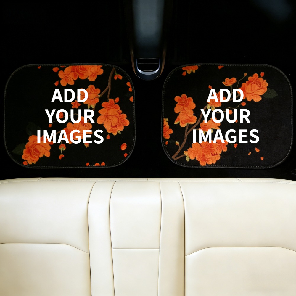 1 Set/2 Sets Custom Car Floor  - Car Floor Mat 评论和价格