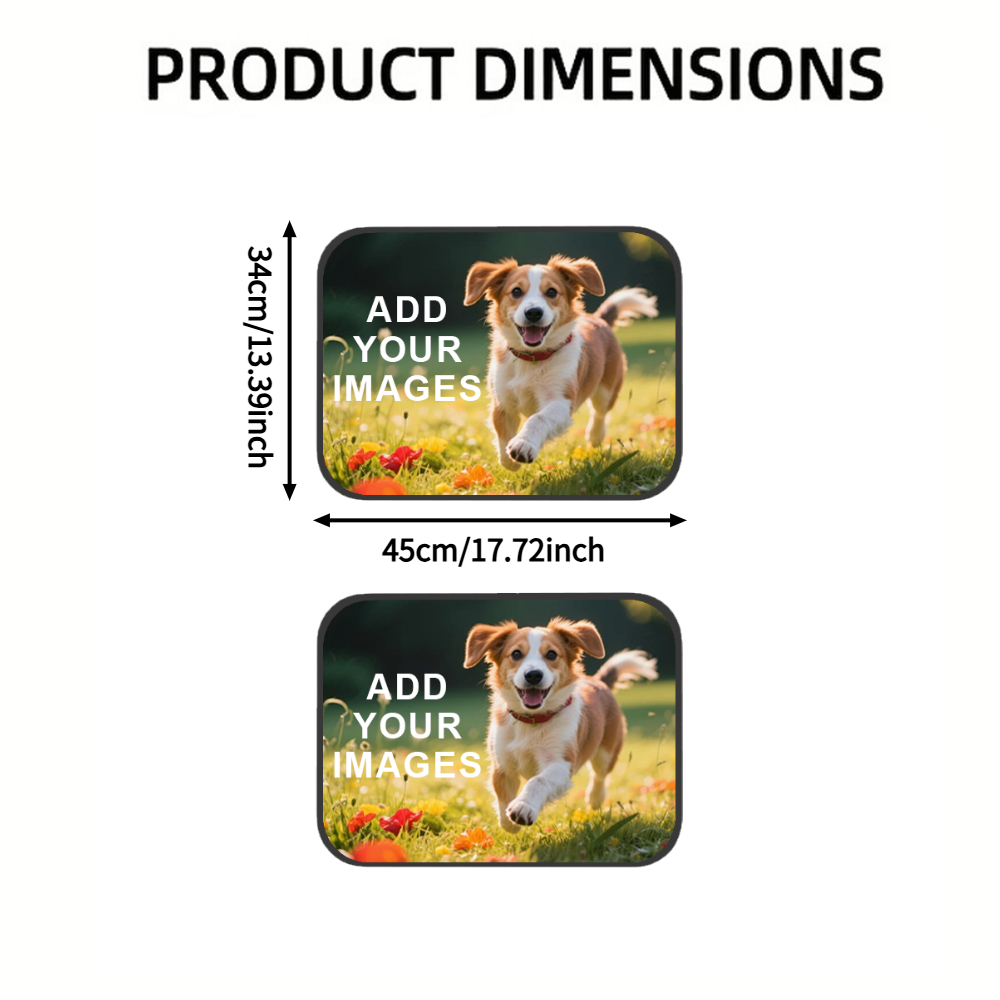1 Set/2 Sets Custom Car Floor  - Car Floor Mat 评论和价格