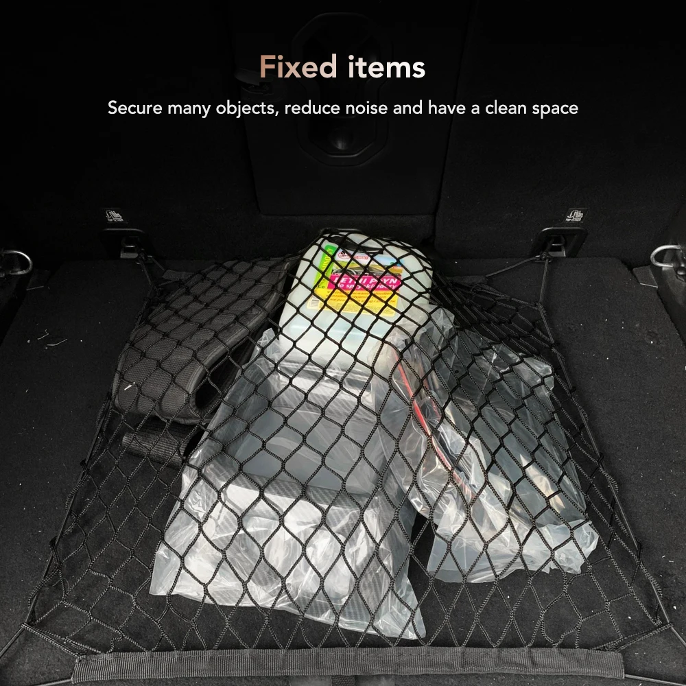 Nylon Car Rear Cargo Net - Tru - Car Organizer 评论和价格