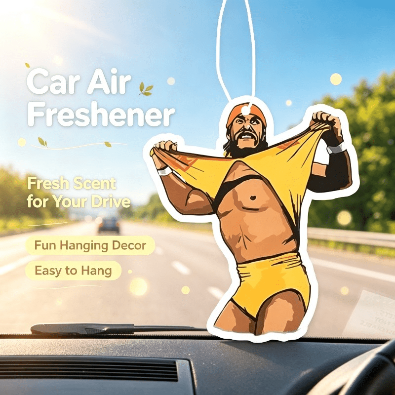 Car Air Freshener Retro Wrestl - Car Air Freshener 评论和价格