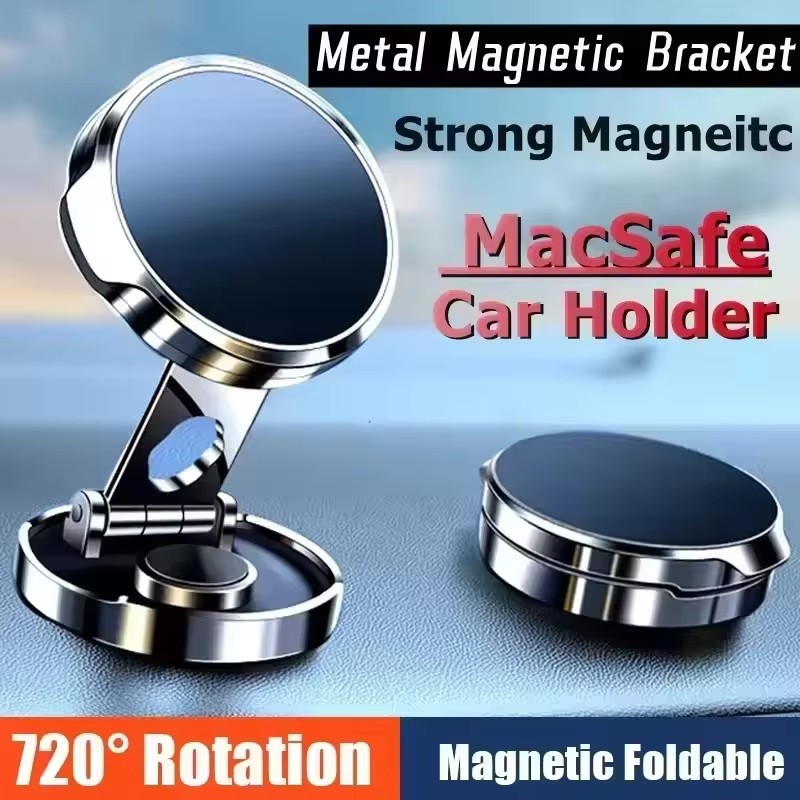 Round Folding Magnetic Car Hol - Car Phone Holder 评论和价格