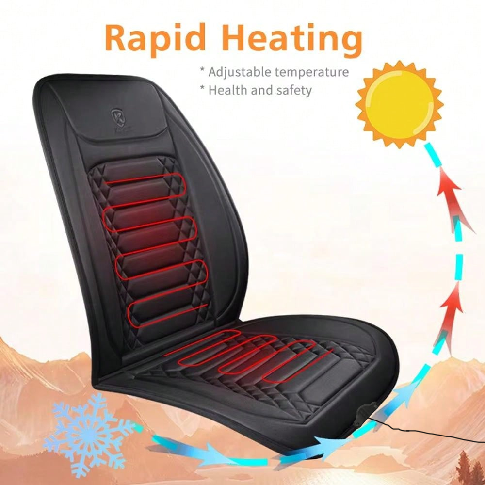 12V Heated Car Seat Cover Heat - Car Seat Cover 评论和价格