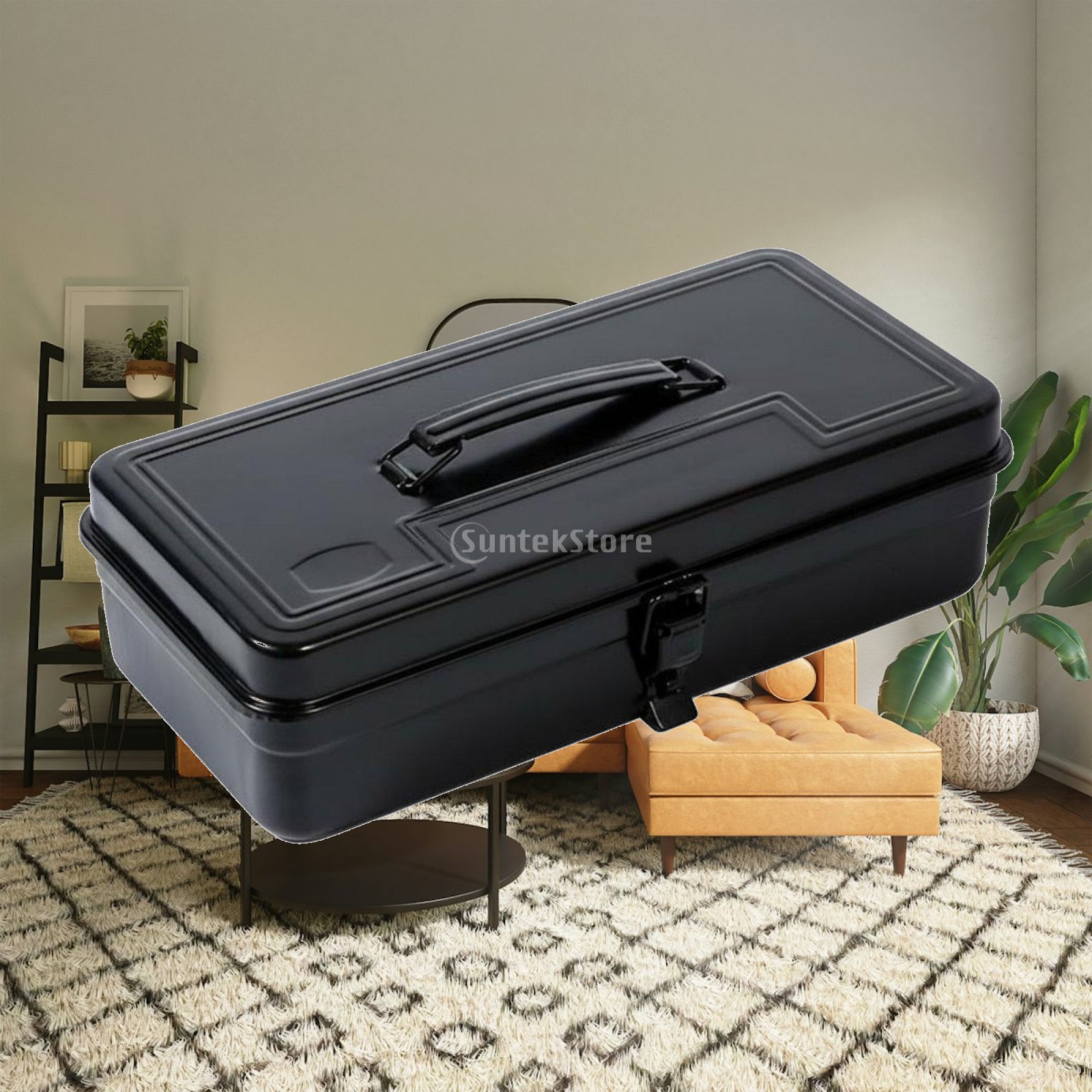 Iron Toolbox Thickened Mechani - Car Organizer 评论和价格
