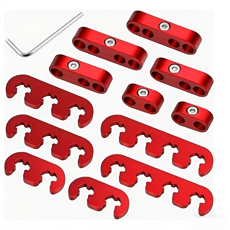 12PCS Engine Spark Plug Cable  - Car Cable Organizer 评论和价格