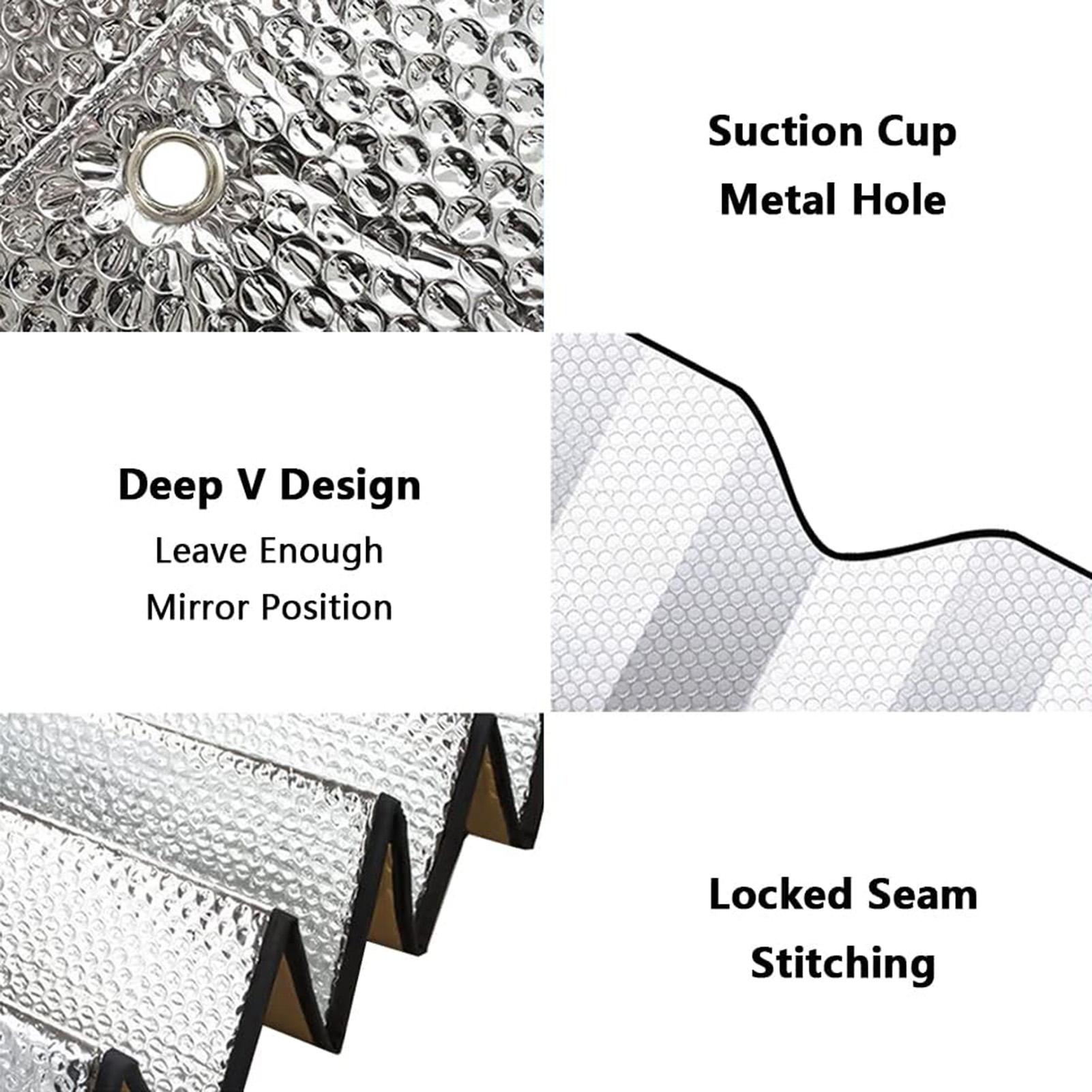 Car Windshield Sun Shade Unive - Windshield Sun Shade 评论和价格
