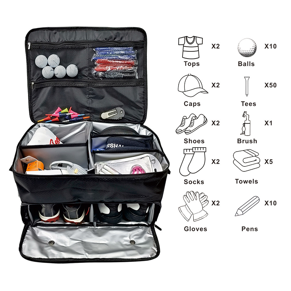 Golf Trunk Organizer Storage w - Car Organizer 评论和价格