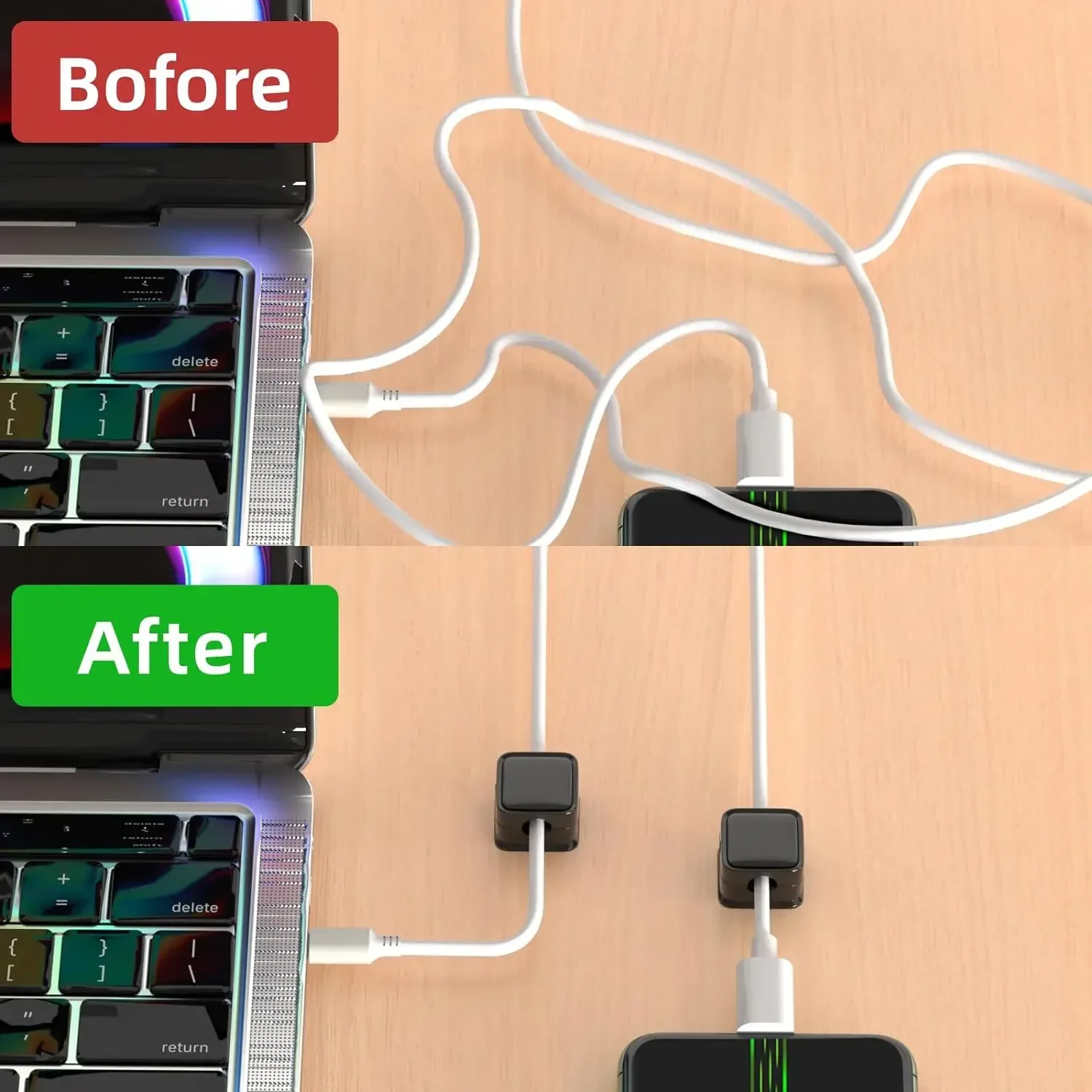 Mini Cable Organizer Holder Ma - Car Organizer 评论和价格