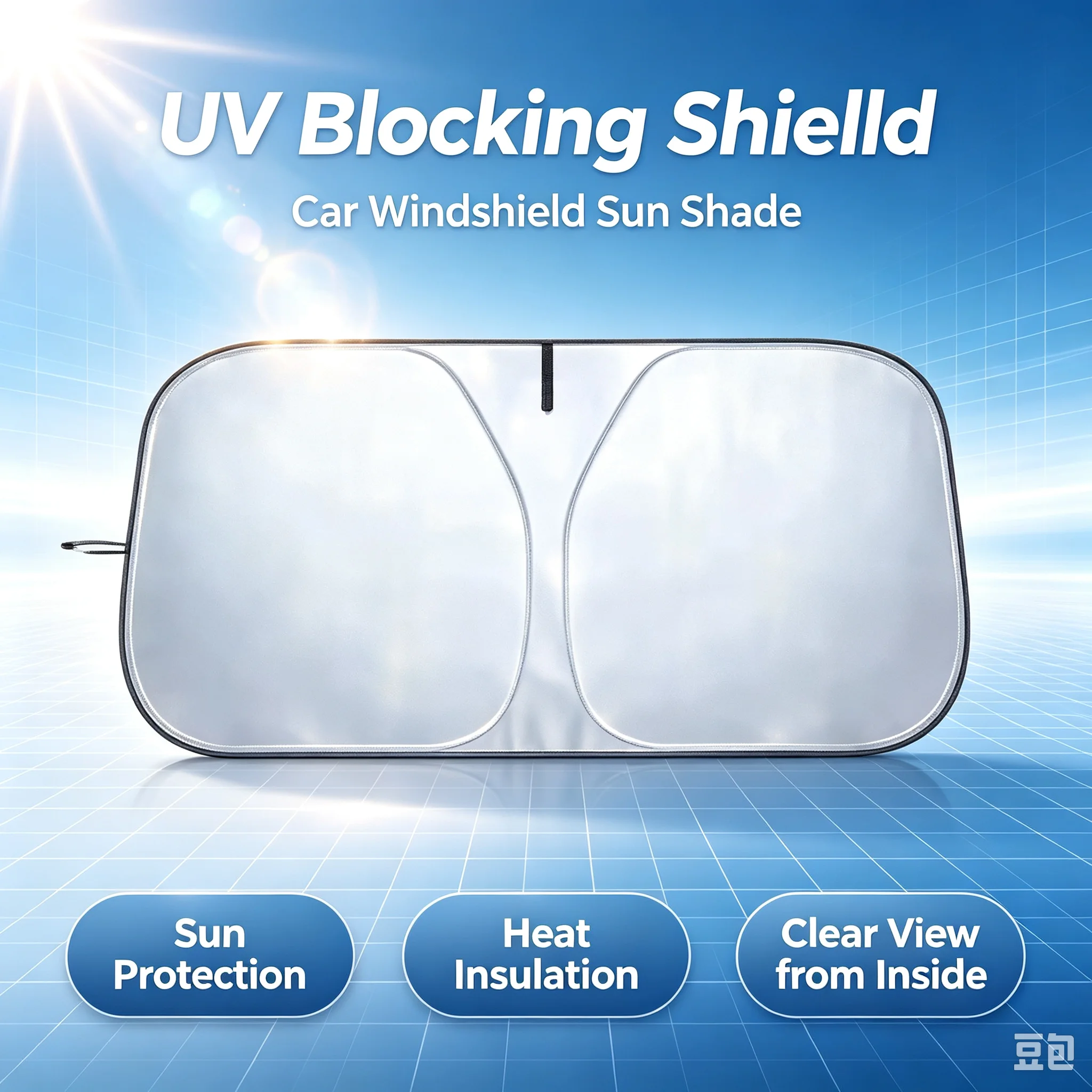 Car Front Window Sunshade UV P - Windshield Sun Shade 评论和价格