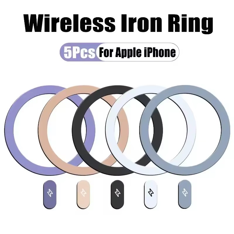 5/1Pcs Metal Plate Sticker Rin - Car Phone Holder 评论和价格
